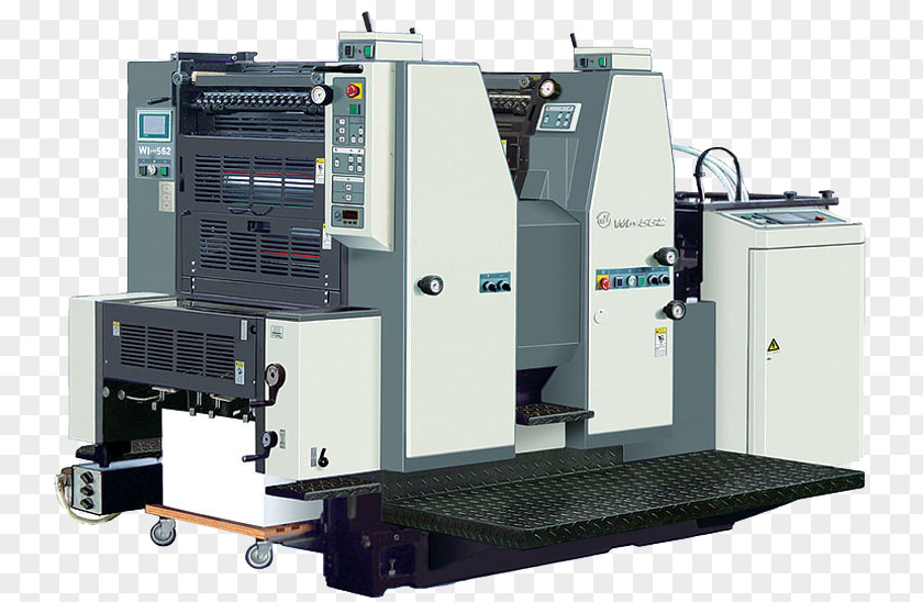 Business Paper Machine Offset Printing Press PNG