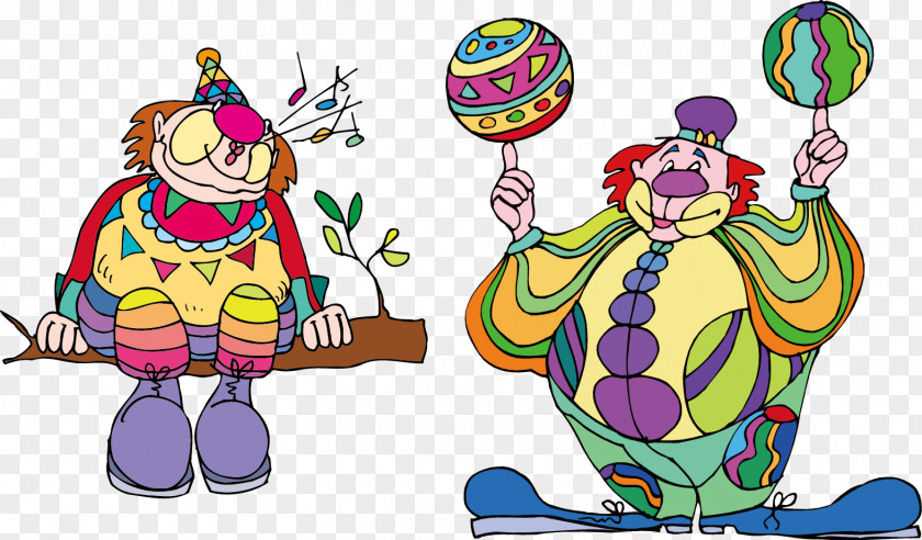 Cartoon Clown Clip Art PNG