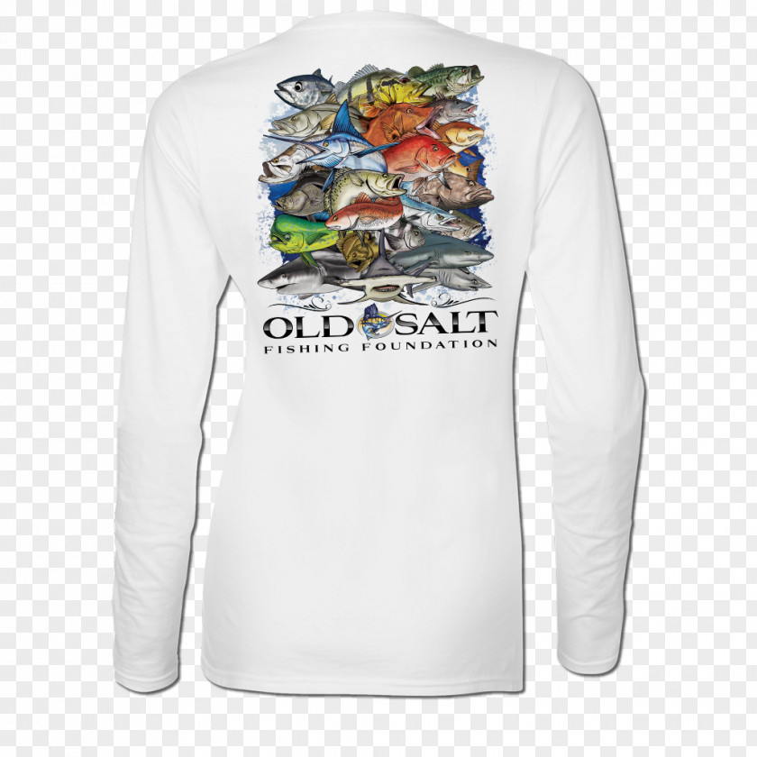 Fish Shop Long-sleeved T-shirt Bluza PNG