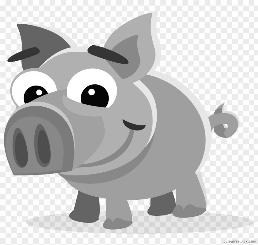 Ham Domestic Pig Vector Graphics Clip Art Illustration PNG