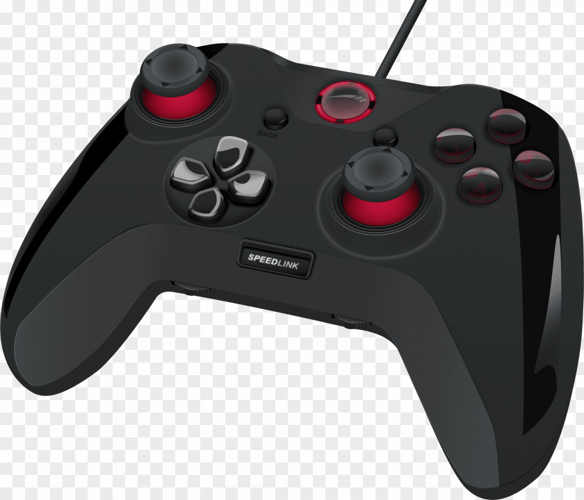 Joystick Game Controllers Speedlink QUINOX Pro Gamepad Sixaxis PNG