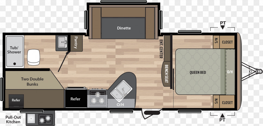 Travel Brochure Design Campervans Caravan Springdale Semi-trailer Truck Floor Plan PNG