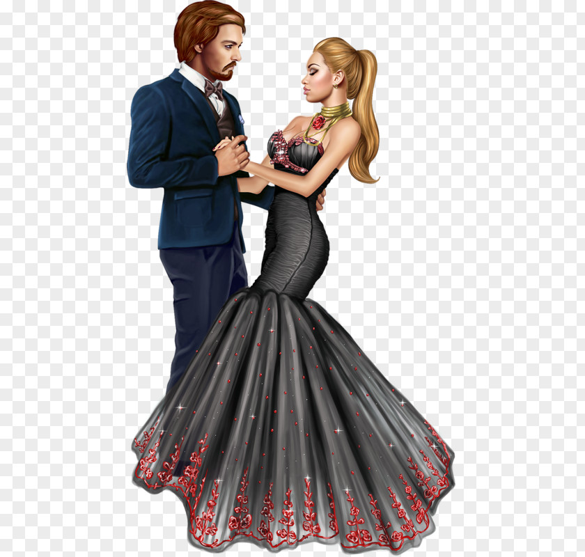 Victorian Fashion Style Dance Formal Wear PNG