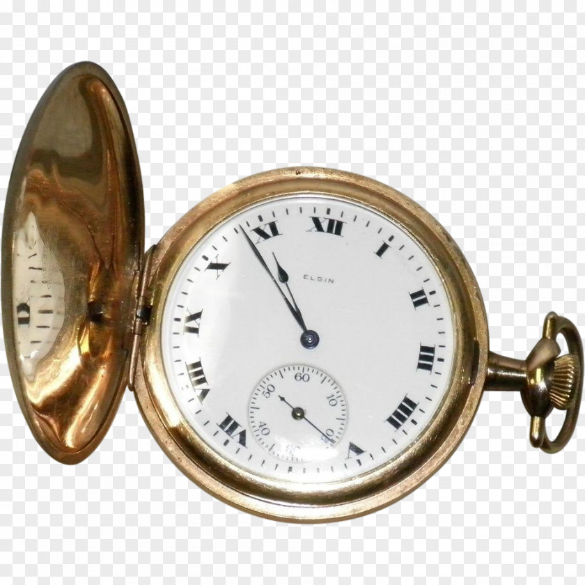 Watch Elgin National Company Clock Pocket Antique PNG