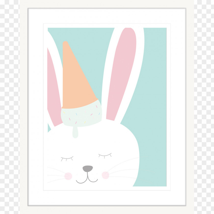 Watercolor Rabbit Easter Bunny Paper Clip Art PNG