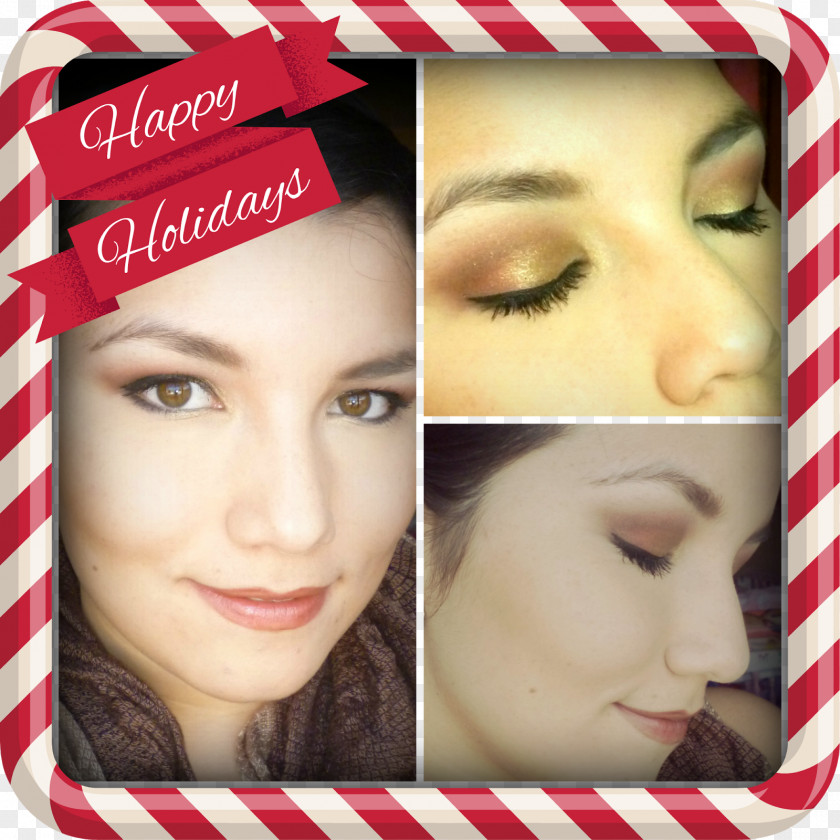 Christmas Eyelash Extensions Eye Shadow Makeover Lipstick PNG