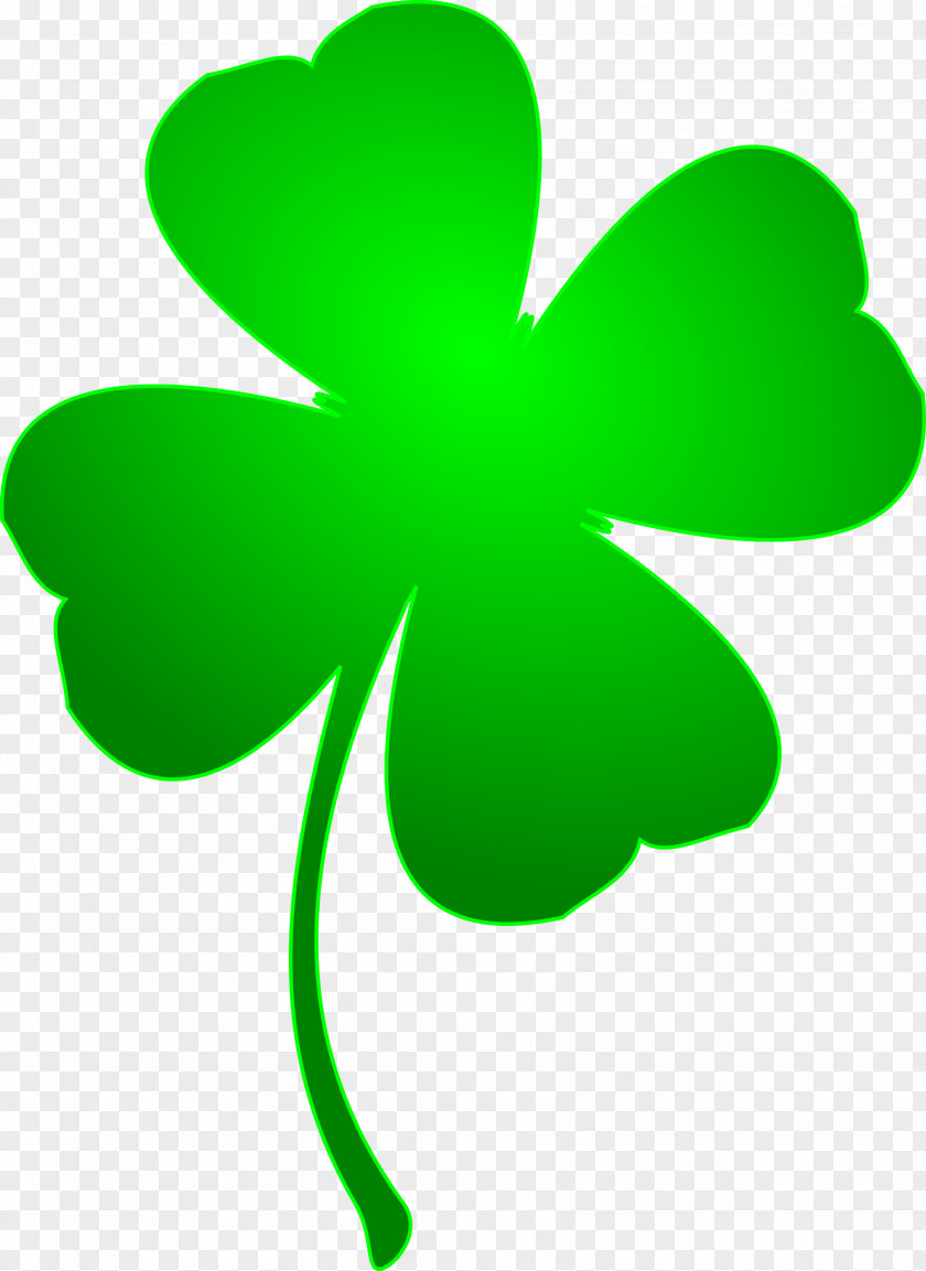 Clover HD Ireland Saint Patricks Day Four-leaf Shamrock Clip Art PNG