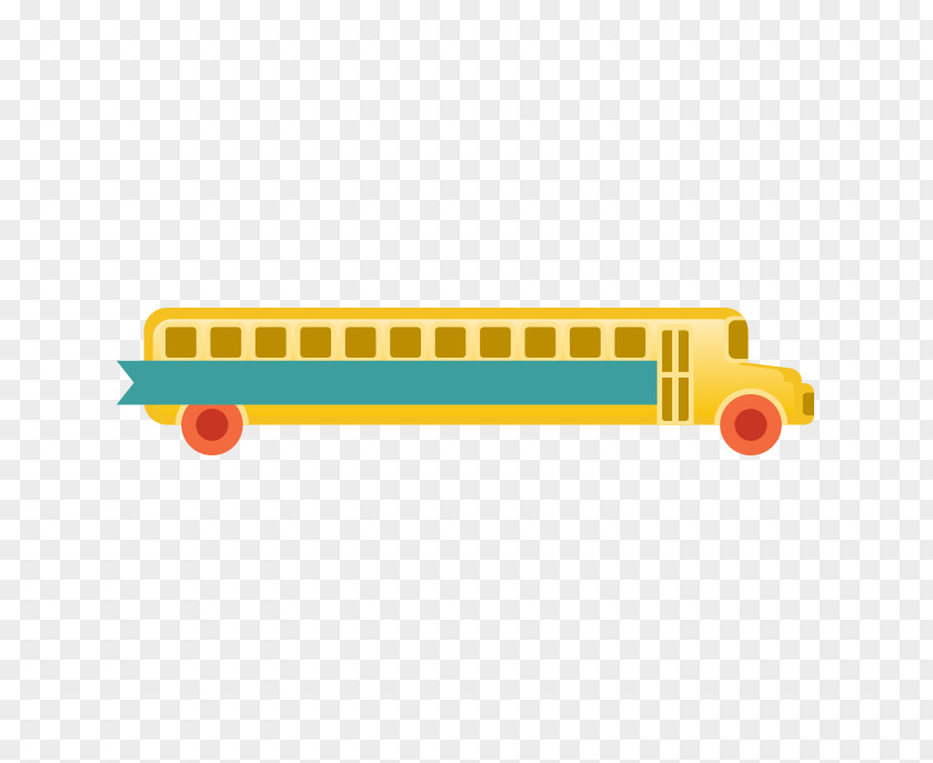 School Bus Euclidean Vector Icon PNG
