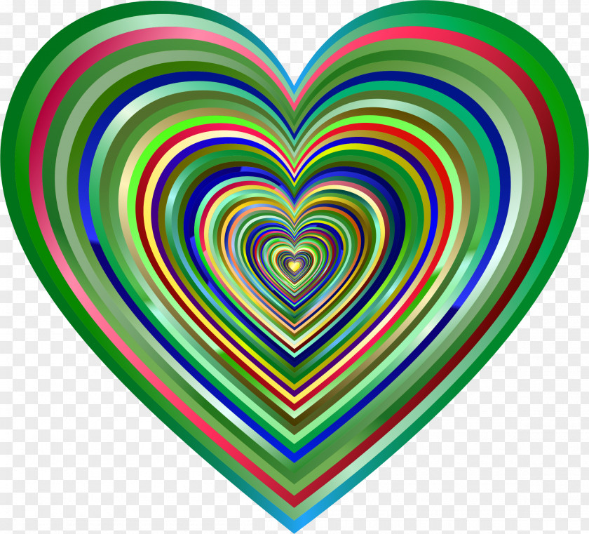 Tunnel Heart Clip Art PNG