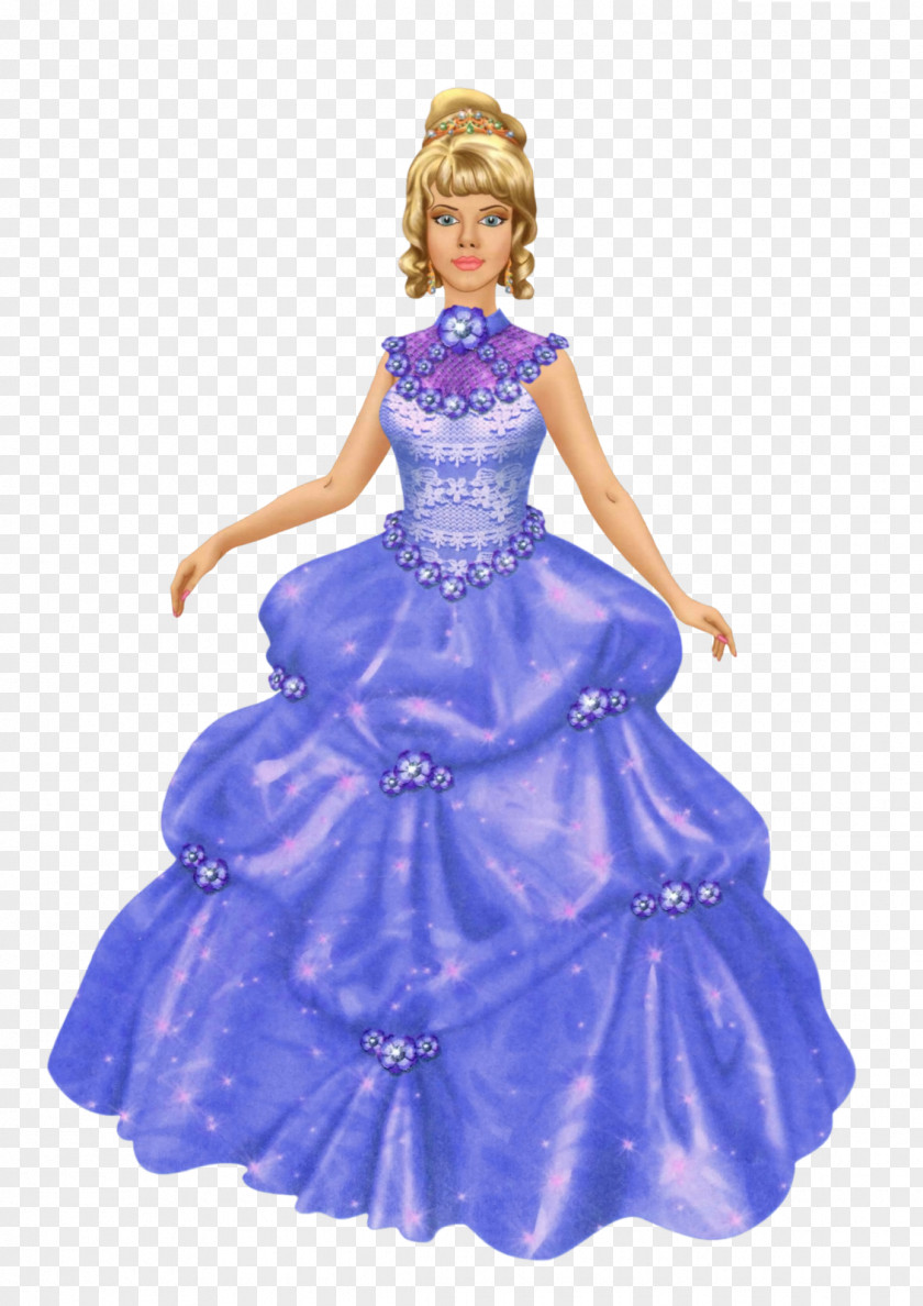 Varia Barbie Paper Doll Dress PNG