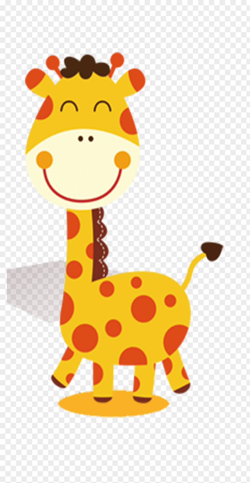 Cartoon Giraffe Northern Drawing PNG