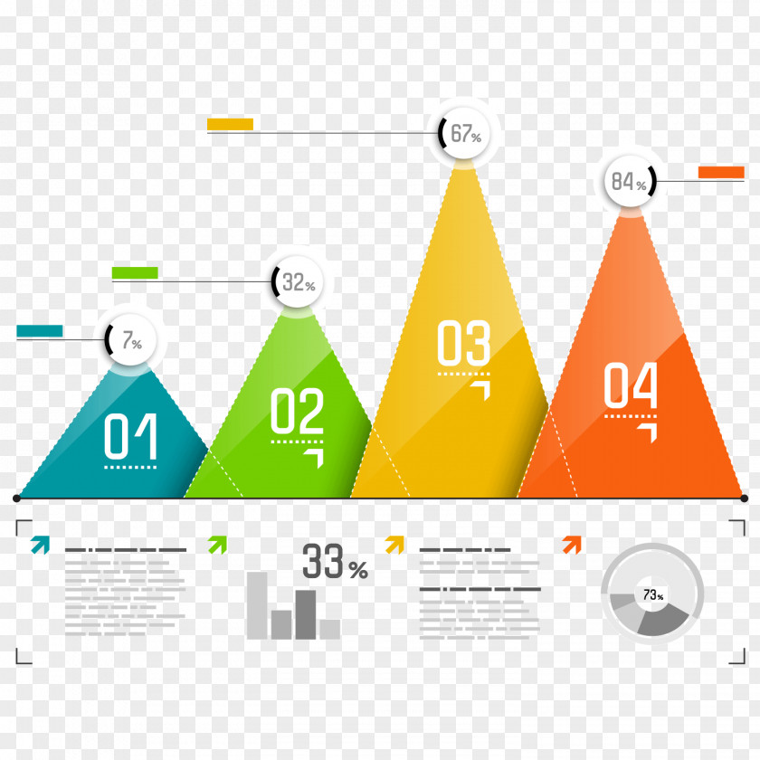 Color Triangular Data Triangle Download PNG