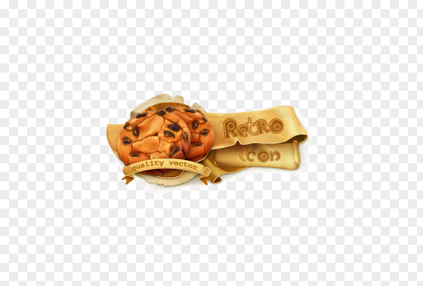 Cookie Border Chocolate Chip Cake Bakery Biscuit PNG