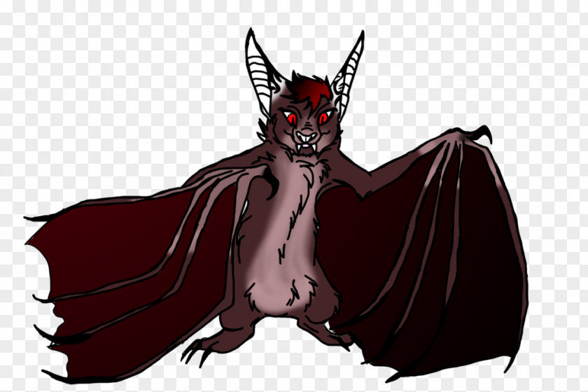 Demon Cartoon BAT-M Snout PNG