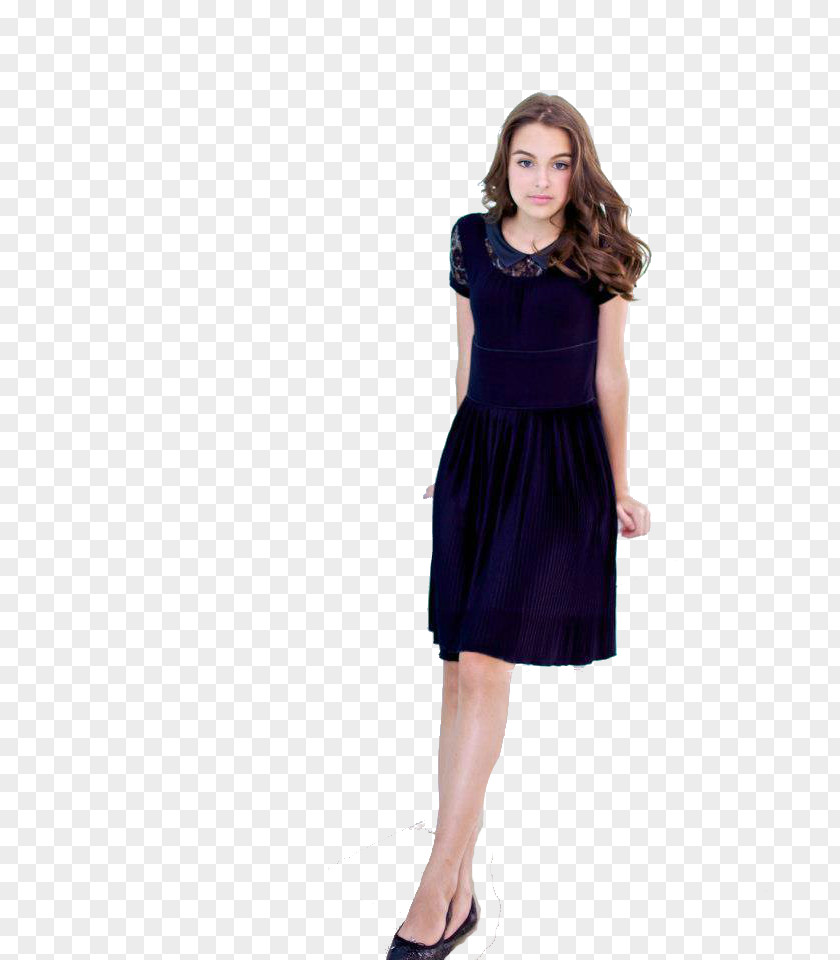 Dress Little Black Waist Cobalt Blue Velvet PNG