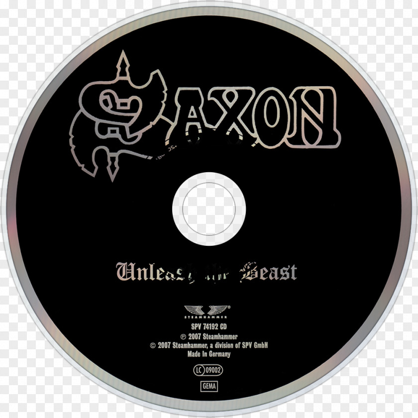 Unleash The Beast Saxon Eagle Has Landed Album LP Record Phonograph PNG