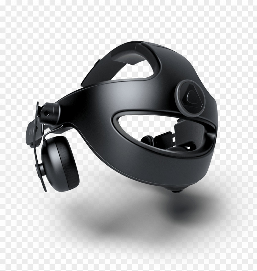 VR Headset HTC Vive Virtual Reality Sound Head-mounted Display PNG