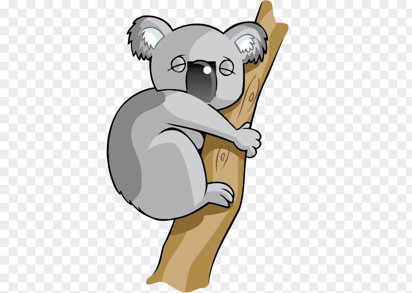 Cartoon Koala Laugh Clip Art PNG