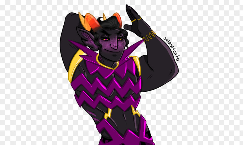 Meenah Peixes Tumblr Legendary Creature Graphics Illustration Purple Costume PNG