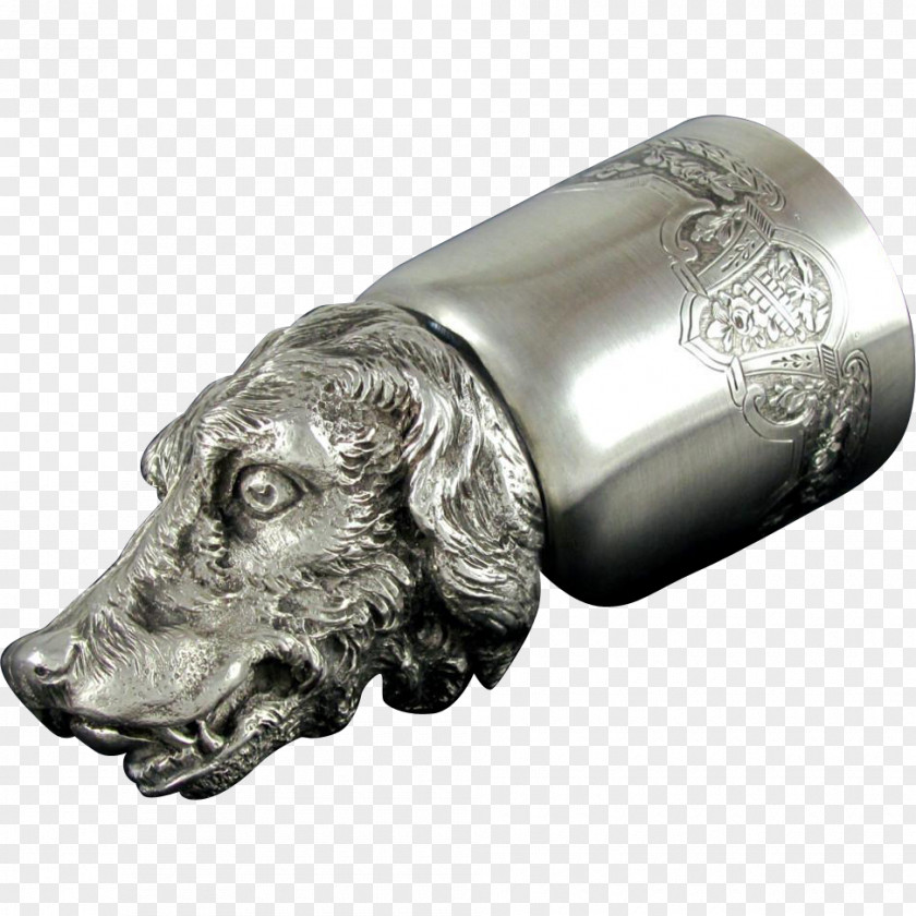 Sterling Dog Metal Silver Snout Canidae PNG