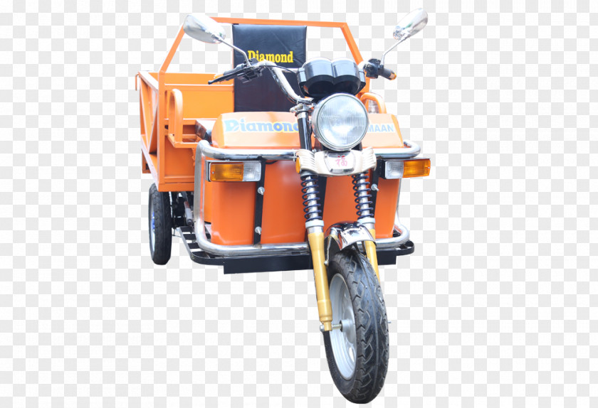 The Diamond Wheel Electric Rickshaw Vehicle PNG