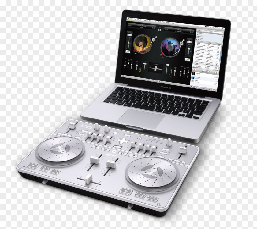 Vestax Controller DJ Disc Jockey MIDI Controllers Audio Mixers PNG