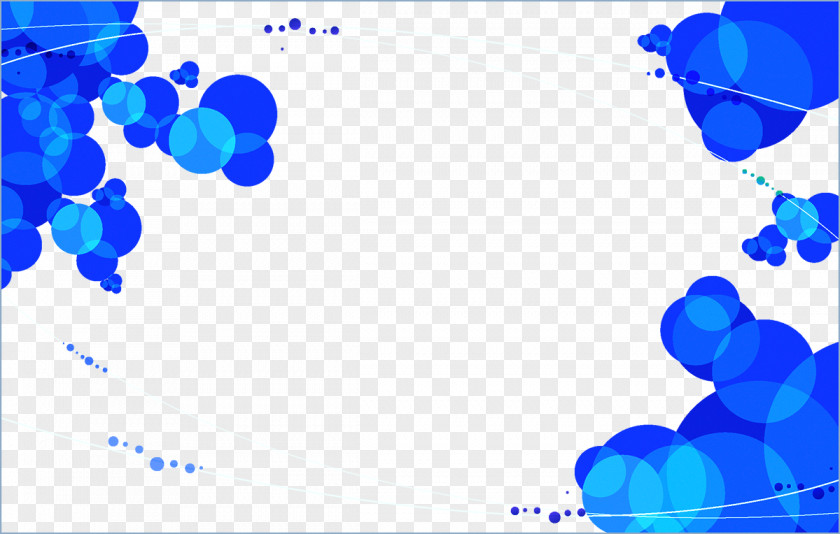 Blue Halo Background PNG