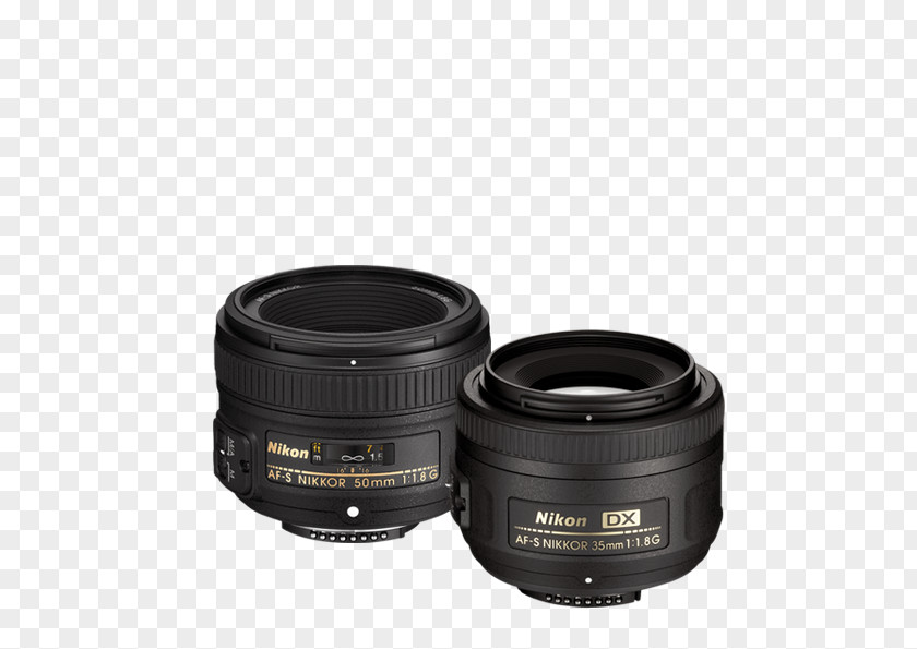 Camera Lens Nikon AF-S DX Nikkor 35mm F/1.8G Digital SLR 50mm Format PNG
