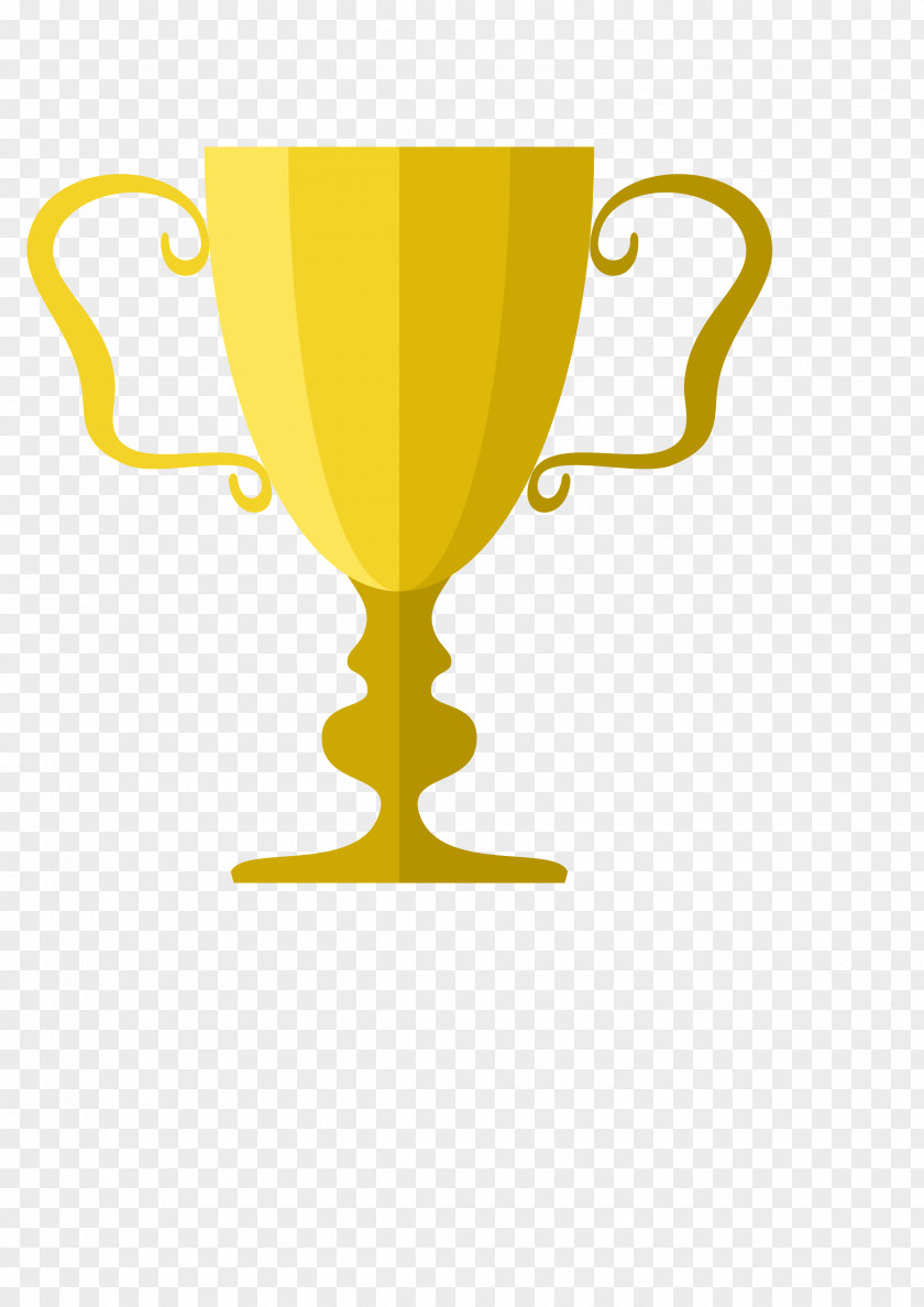 Gold Trophy Pattern Material Motif Cartoon PNG