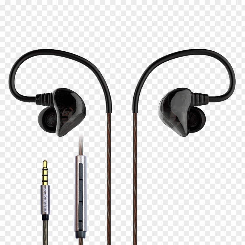 Headphones Microphone In-ear Monitor Bass 1MORE Dual Driver Earphones With Mic And Remote Hi-Res Certified PNG