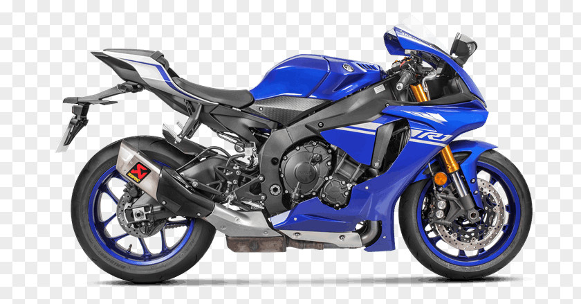 Motorcycle Yamaha YZF-R1 Motor Company Exhaust System Akrapovič PNG