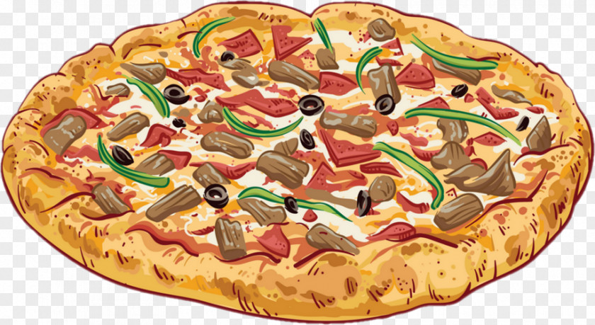 Pizza Drawing Hut Hamburger Italian Cuisine Delivery PNG