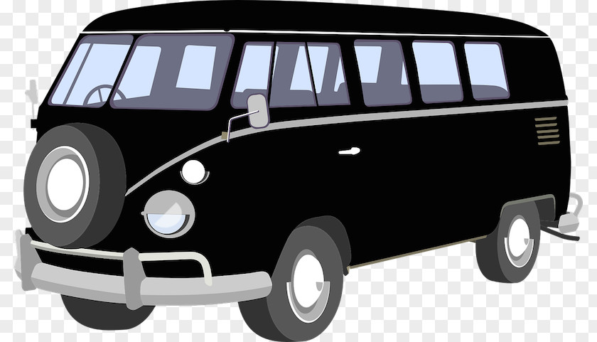 Volkswagen Type 2 Minivan Car PNG