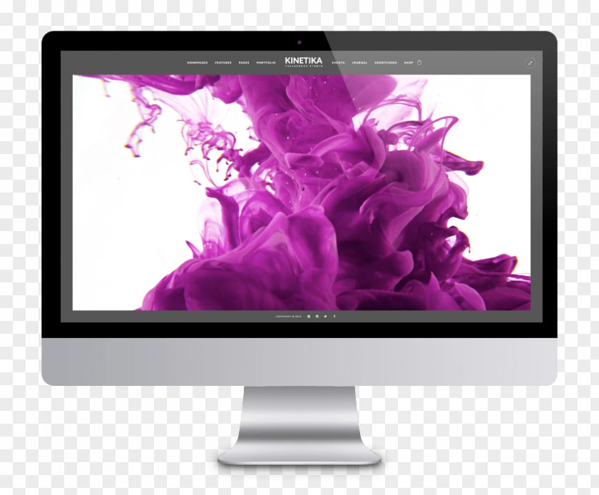Art WordPress Collage Ink Website PNG