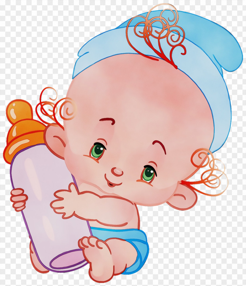 Baby Ear Cheek Cartoon Head Nose Child PNG