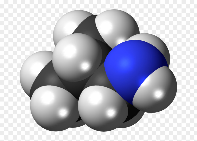 Space-filling Model Isopropyl Alcohol Propyl Group Molecule PNG