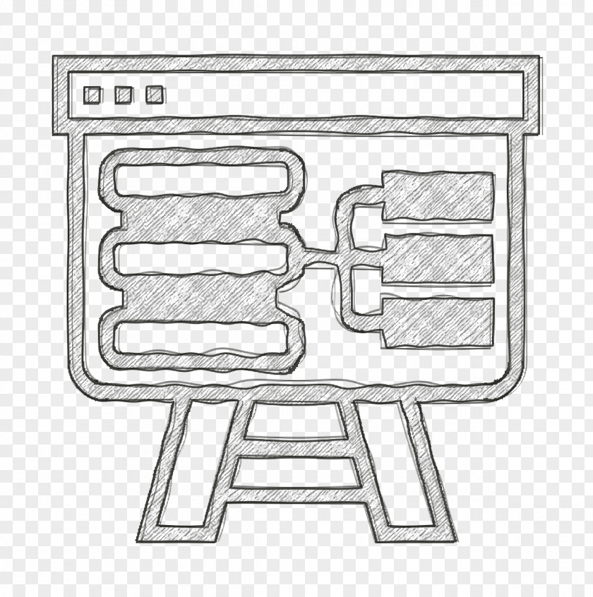 Board Icon Presentation Database Management PNG