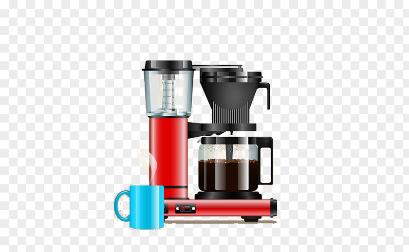 Coffee Machine Brewed Coffeemaker Moccamaster Cup PNG