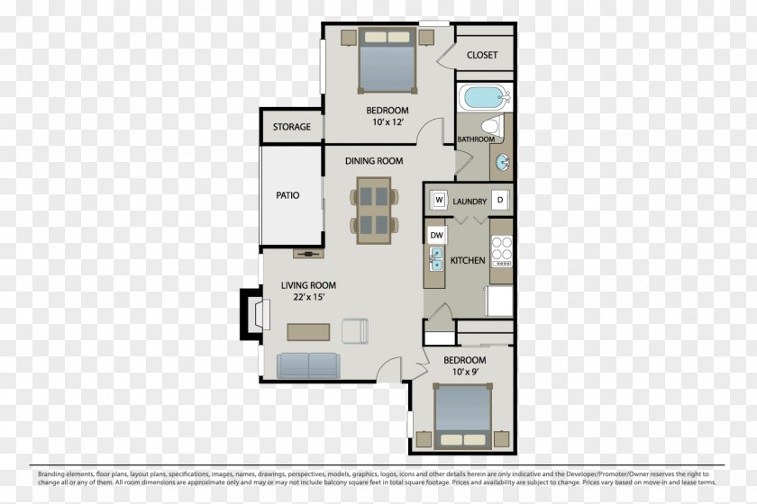 Three Rooms And Two Floor Plan Apartment Redmond Hill Renting PNG