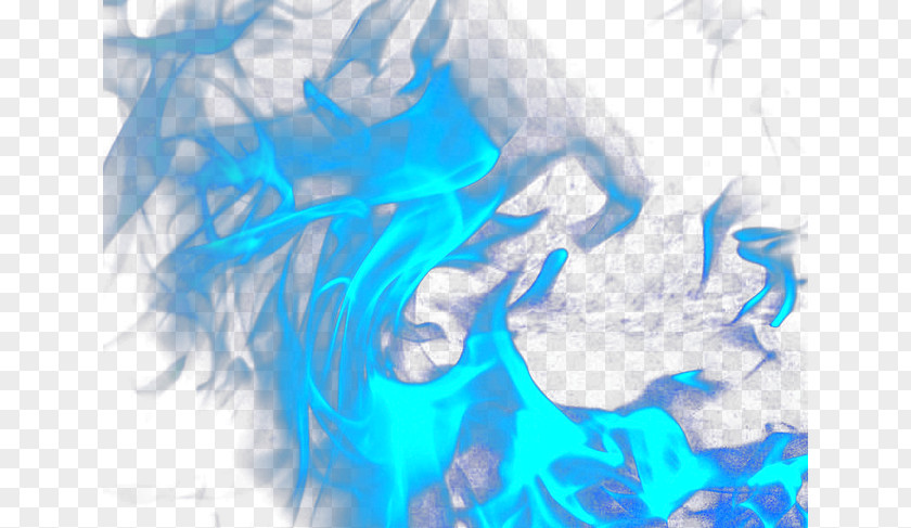 Blue Fire Flame RGB Color Model PNG