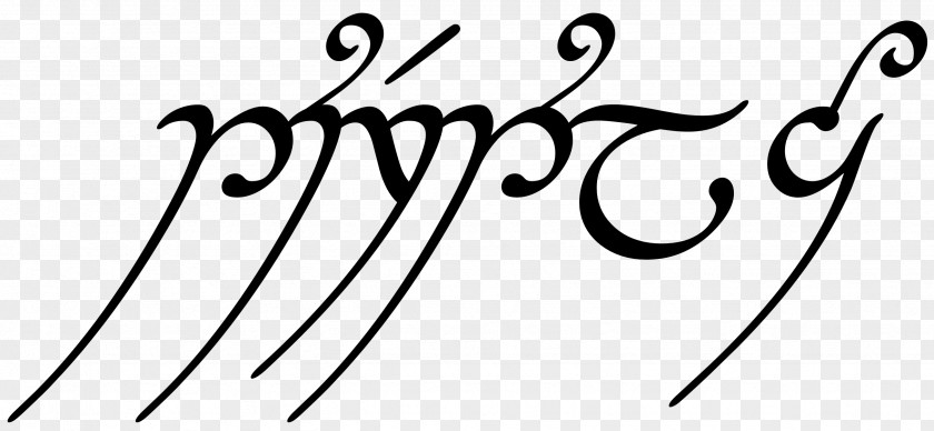 Middleearth Calendar Quenya Tengwar Latin The Lord Of Rings Hobbit PNG