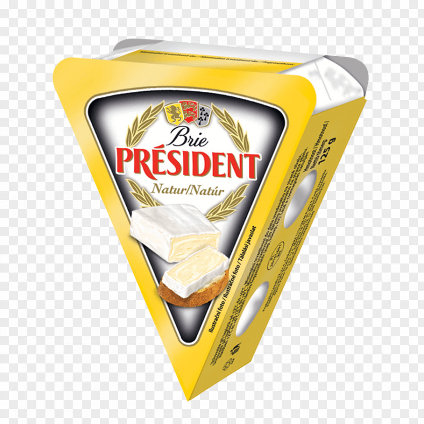 Milk Président Brie Cream Cheese PNG