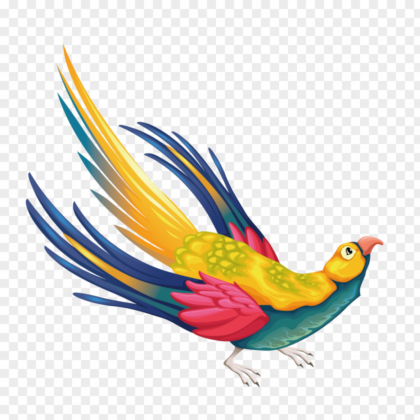 Vector Phoenix In The Euclidean PNG