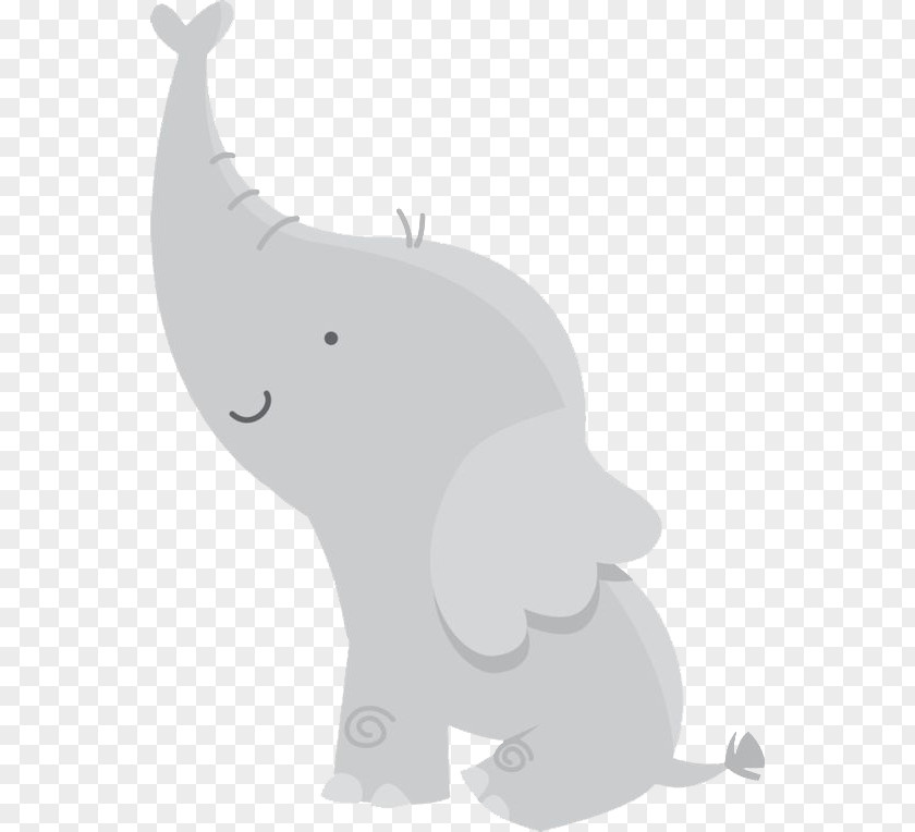 Cartoon Baby Elephant Clip Art PNG