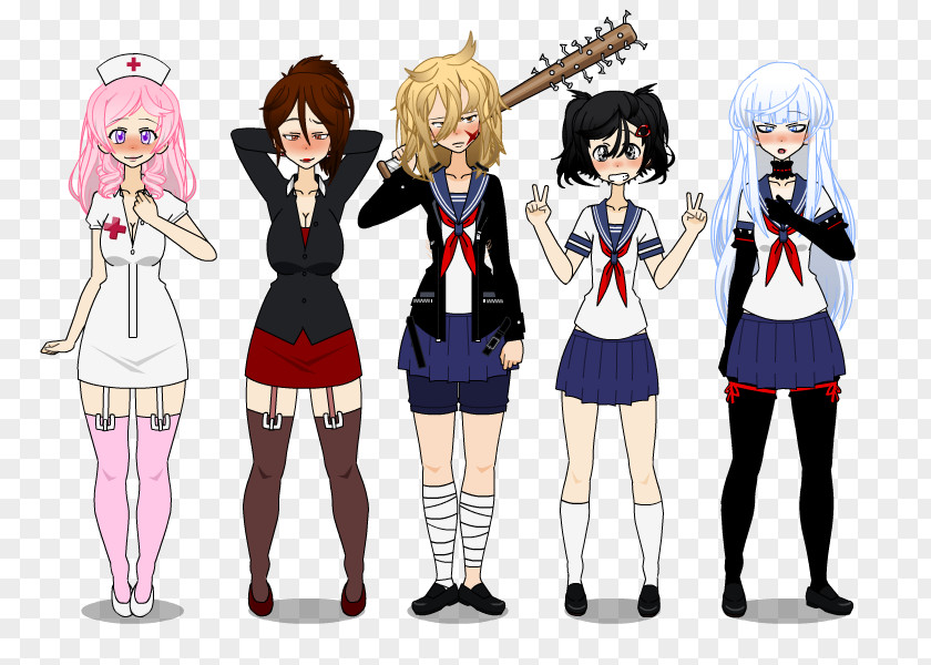 School Uniform Yandere Simulator PNG