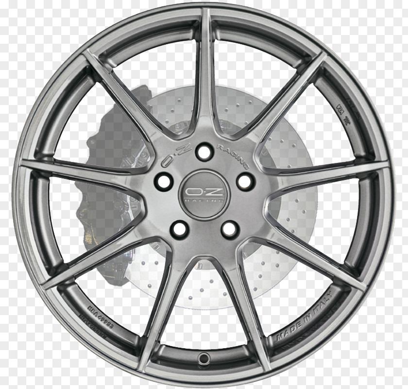 Car Alloy Wheel OZ Group Rim Spoke PNG