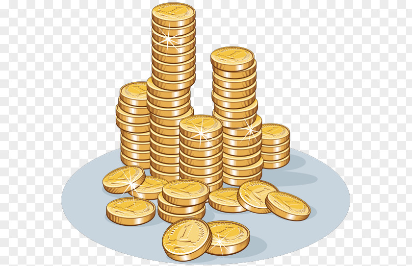 Coin Gold Clip Art PNG