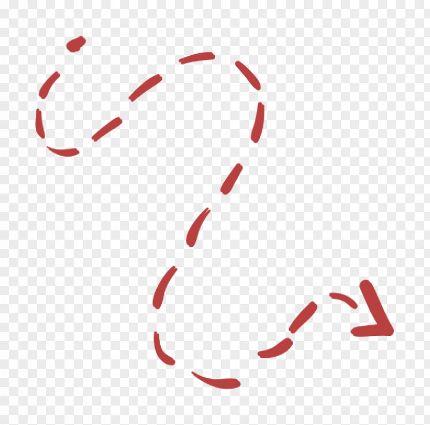 Curve Icon Curved Arrow With Broken Line Hand Drawn Arrows PNG