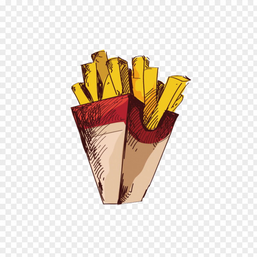 French Fries Fast Food Fried Chicken Hamburger PNG
