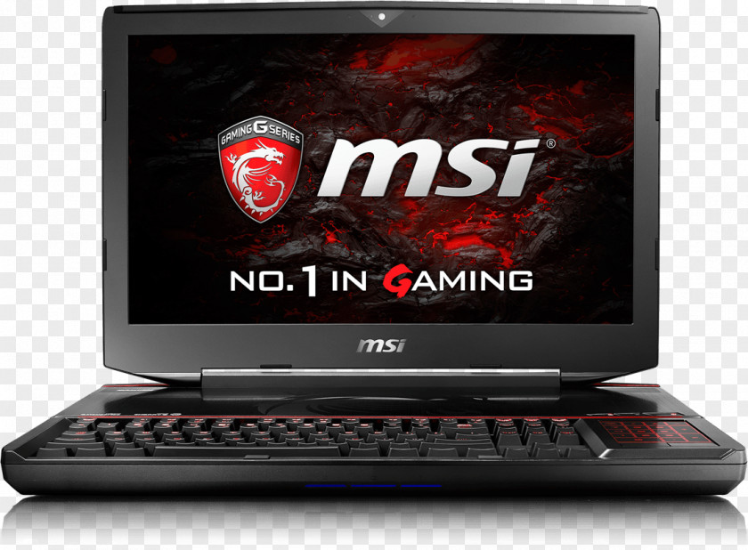 Laptop MSI GT83VR Titan SLI Scalable Link Interface Intel Core I7 PNG